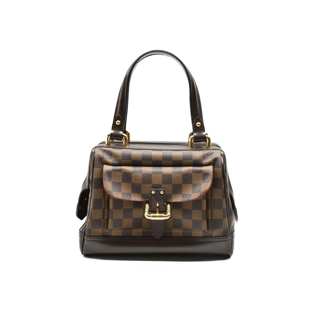 Louis Vuitton Knightsbridge Damier Ebene Brown Coated Canvas Handbag